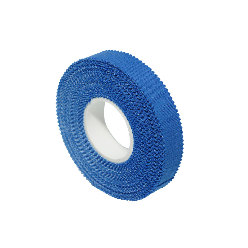 Fita de dedo Rayon azul de algodão