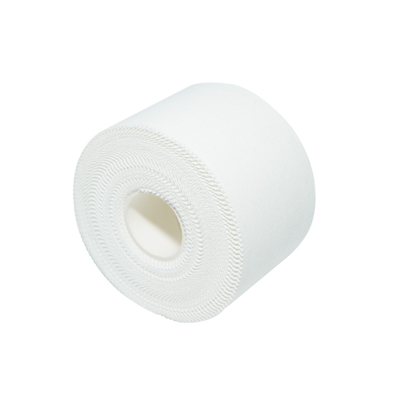 Fita atlética de algodão branco
